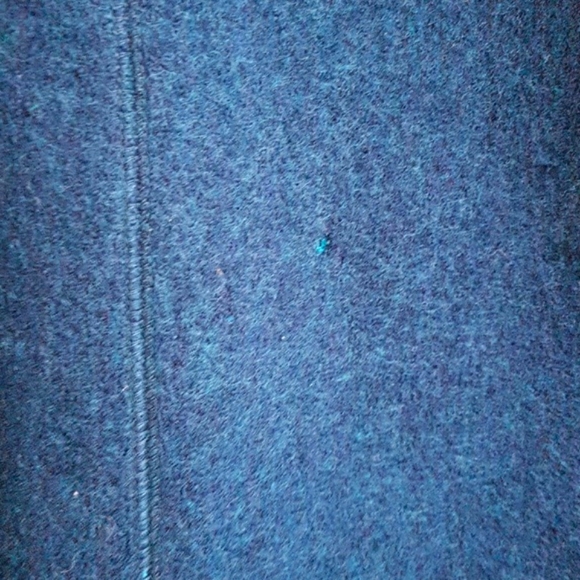 DANA BUCHMAN Petites Teal Wool Jacket Size XS/S - Picture 10 of 12